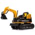 Excavator electric Kinderauto BJYT1066 60W 6V cu telecomanda, culoare rosie
