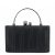 Geanta neagra, clutch cu maner BME-622 05