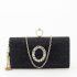 Geanta clutch roz cu sclipici BJH-22706 05