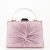 Geanta clutch roz cu sclipici BJH-22706 05