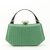 Geanta clutch verde cu cristale si sclipici 55461 06