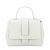 Geanta din piele naturala 1047 123 Alb