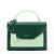 Geanta in doua culori medie DTL3402-1 14 Verde