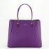 Geanta fucsia FloraCo Paris de talie mare F2588 11