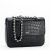 Geanta neagra cu imprimeu de reptila DTL3125-3 16