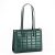 Geanta verde inchis cu imprimeu 6842-5 11