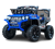 Masinuta electrica 4×4, pentru 2-4 ani, Kinderauto CAPE-X, 100W, 12V, scaun tapitat, culoare albastra