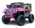 Masinuta electrica pentru copii, 4×4, Kinderauto CAPE-X, 100W, 12V, telecomanda, scaun tapitat, roz