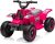 ATV electric pentru fetite, Kinderauto CUBA 35W 6V cu telecomanda inclusa, Rose