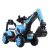 Mini excavator electric Kinderauto BJXZ219, pentru copii 1-3 ani, cu incarcator electric, albastru
