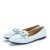 Mocasini albastri office casual Britney M2