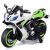 Motocicleta electrica copii Kinderauto R9, putere 150W, 24V, roti moi, scaun tapitat, verde