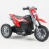 Motocicleta electrica cu 3 roti, Kinderauto Enduro 60W 12V STANDARD, culoare portocaliu