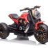 Motocicleta electrica cu 3 roti, Telecomanda, Kinderauto Jocker 70W premium, rosu