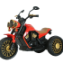 Motocicleta copii electrica, cu 3 roti, Kinderauto SuperMoto, 70W 12V, bluetooth, scaun tapitat, rosie