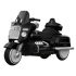Motocicleta electrica pentru copii Chopper Royce, 80W 12V, telecomanda, bluetooth, culoare rosie
