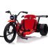Scuter electric pentru copii, Kinderauto Retro, 350W, 24V 10Ah, roti gonflabile, music player, cadru robust, roz