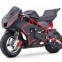 Motocicleta electrica pentru copii NITRO E-Pocketbike Rocket VX 6   800W 36V, culoare albastra