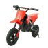 Motocicleta electrica pentru copil 5-10 ani, Honda CRF450 250W, 24V, roti gonflabile, albastra