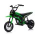 Motocicleta electrica copii, Kinderauto Enduro, roti gonflabile, scaun tapitat, 350W, 24V, rosie