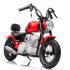Scuter electric Piaggio VESPA 150 VL1T 110W 12V 10Ah, roti moi, scaun tapitat, culoare rosie