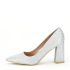 Pantofi eleganti argintii BDG7625 01
