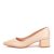 Pantofi nude cu toc mic Elena 01