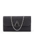 Geanta clutch neagra cu cristale si paiete BME6011 06