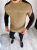 Pulover barbati gros slim fit maro T3594   13-1.3