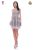 Rochie baby doll cu broderie si tulle