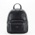 Rucsac negru cu imprimeu 6824-2 119