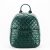 Rucsac verde inchis cu imprimeu 6824-2 119