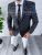 Sacou barbati in carouri  slim fit B4243 20-4.3