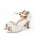 Sandale elegante argintii BL436 126