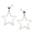 Selena – Cercei personalizati stea din argint 925 – Tija
