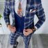 Costum barbati slim fit + Vesta A7806 D3-3.2