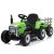 Tractoras electric Kinderauto BJ-611 60W 12V cu remorca si telecomanda  Verde