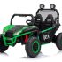 UTV electric pentru copii Kinderauto Dune-Buggy SPORT, 2 locuri, 800W, 24V 10Ah, scaune tapitate, roti moi EVA, roz