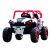 UTV electric pentru copii, Kinderauto RSR 4×4 120W 12V 7Ah, rosu cu alb