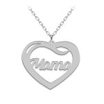 Tokyo – Colier din argint 925 cu inimioara personalizata