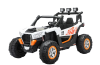 UTV electric 4×4, pentru 2 copii, Kinderauto RZR2000, 180W, 12V, echipare PREMIUM, alb