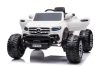 Masinuta electrica Mercedes X-Class Monster Truck 180W 4×4, roti moi, scaun tapitat, culoare Alba