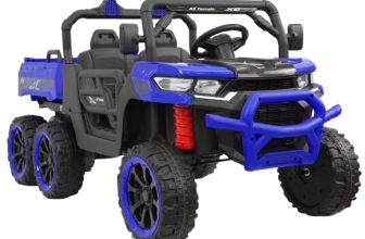UTV electric pentru 2 copii Kinderauto X-Force 300W 24V premium, culoare albastru