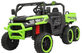 UTV electric pentru 2 copii Kinderauto X-Force 300W 24V premium, culoare verde