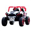 UTV electric pentru copii, Kinderauto RSR 4×4 120W 12V 7Ah, rosu cu alb